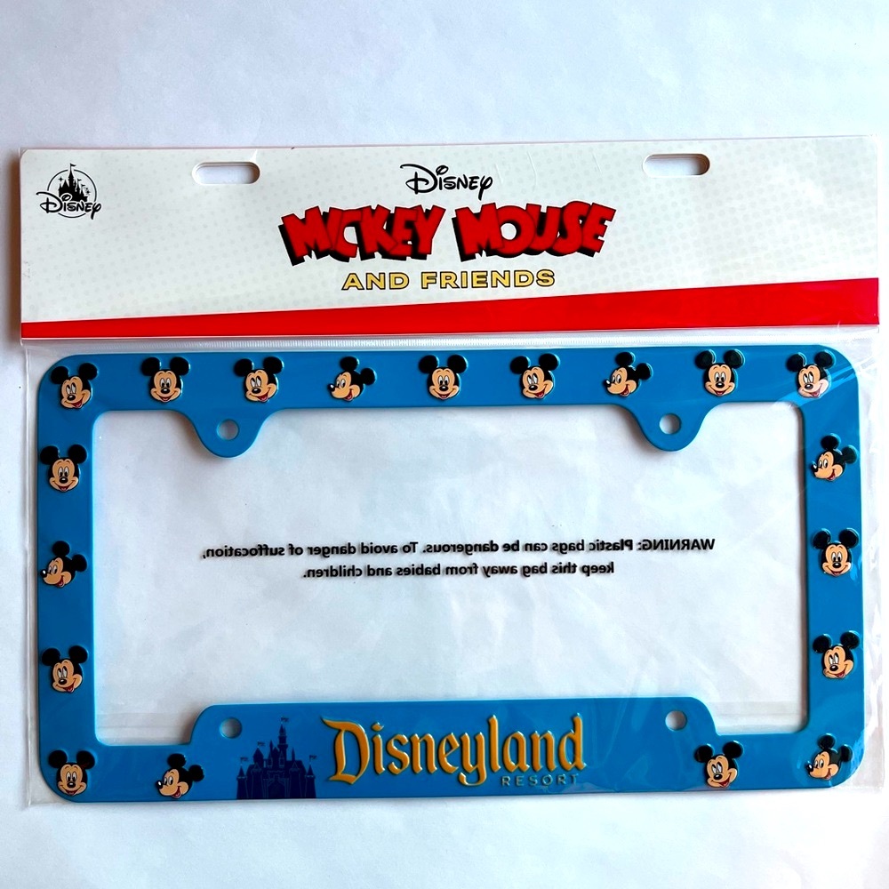 DISNEYLAND Mickey Mouse License Plate Frame